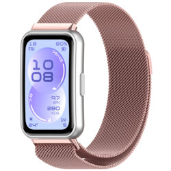 Curea Huawei Band 11 Techsuit, roz, W009