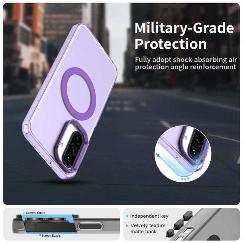 Husa Samsung Galaxy A27 5G Techsuit CandyCase MagSafe, mov