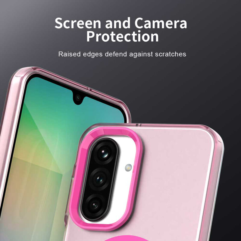 Husa Samsung Galaxy A27 5G Techsuit CandyCase MagSafe, roz