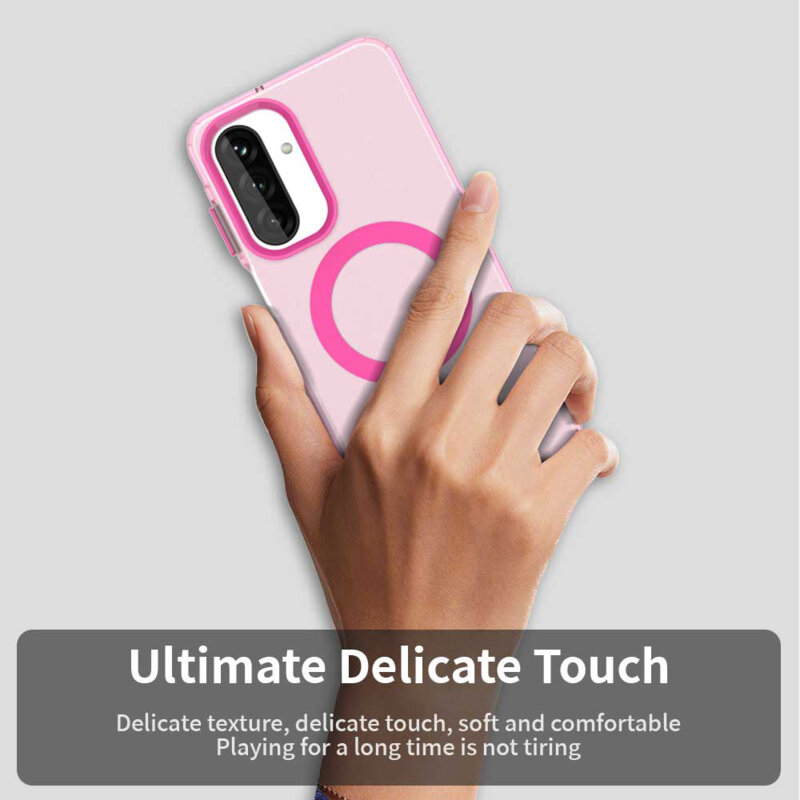 Husa Samsung Galaxy A27 5G Techsuit CandyCase MagSafe, roz
