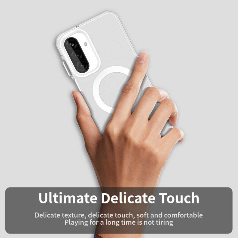 Husa Samsung Galaxy A27 5G Techsuit CandyCase MagSafe, alb