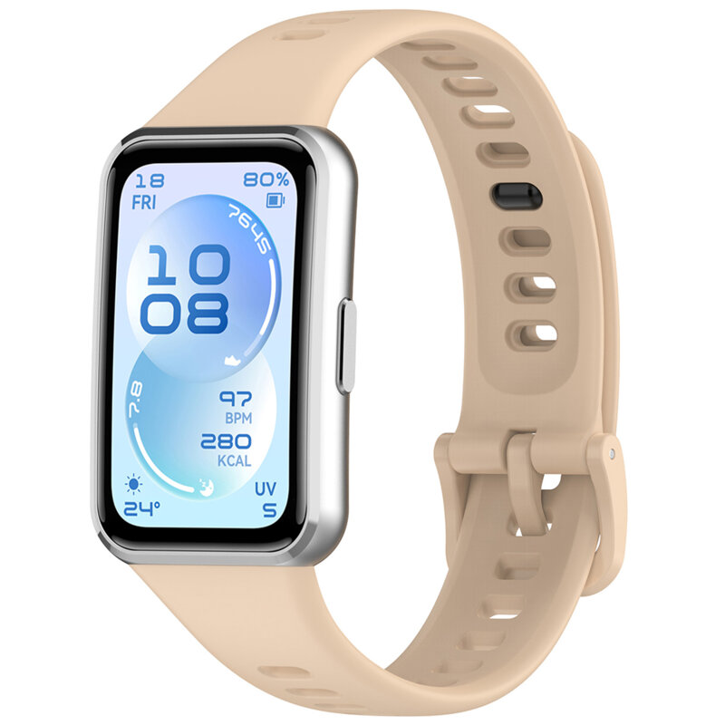 Curea Huawei Band 11 Pro Techsuit, bej, W081
