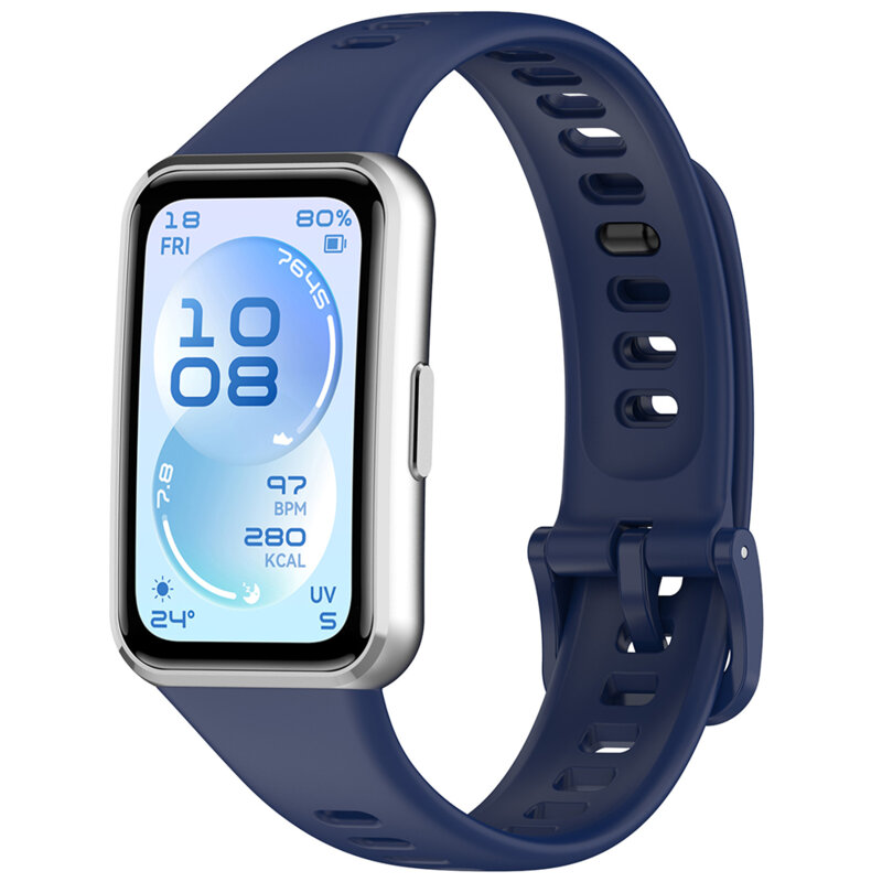 Curea Huawei Band 11 Pro Techsuit, bleumarin, W081