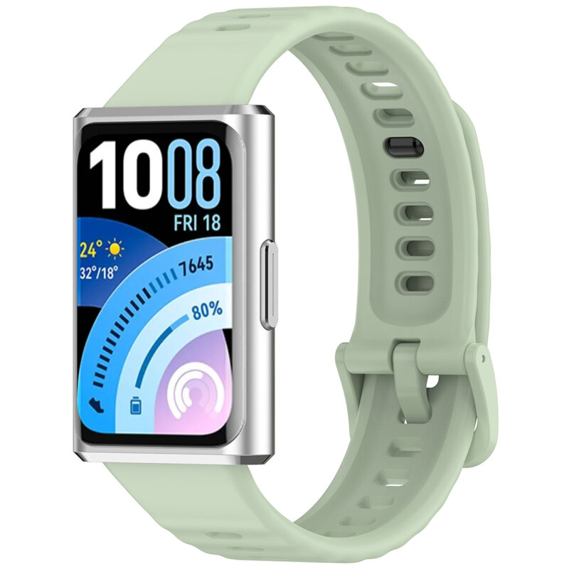 Curea Huawei Band 11 Techsuit, verde menta, W082