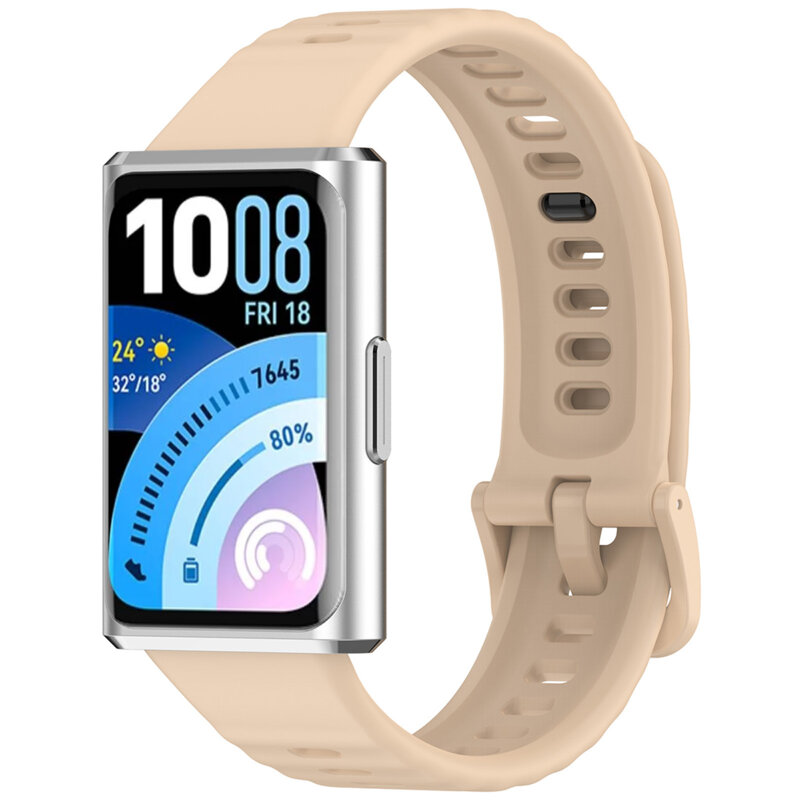 Curea Huawei Band 11 Techsuit, bej, W082