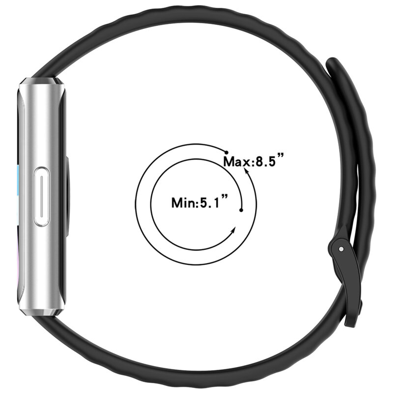 Curea Huawei Band 11 Techsuit, crem, W082