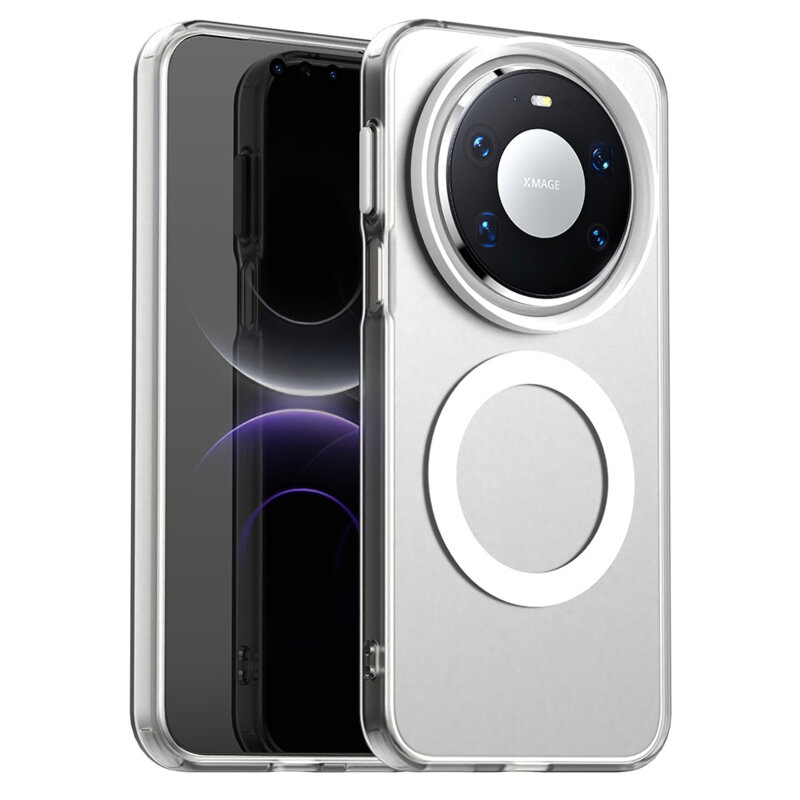 Husa Huawei Mate 80 Pro Techsuit CandyCase MagSafe, alb