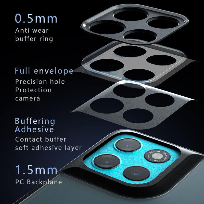 Husa Motorola Moto G77 Techsuit PureFrost MagSafe, negru frost