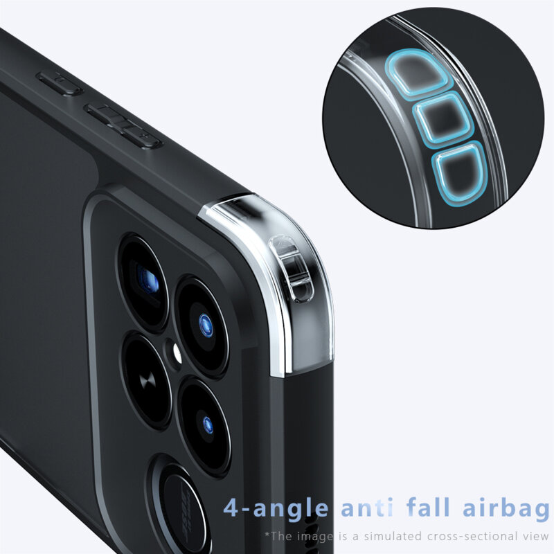 Husa Xiaomi Poco F8 Ultra Techsuit PureFrost MagSafe, negru frost