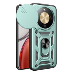 Husa Honor Magic8 Lite protectie camera Techsuit CamShield Series, verde