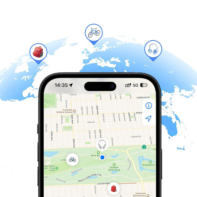 [Pachet 2x] Smart tracker iOS, Apple Find My Ugreen, 75120A