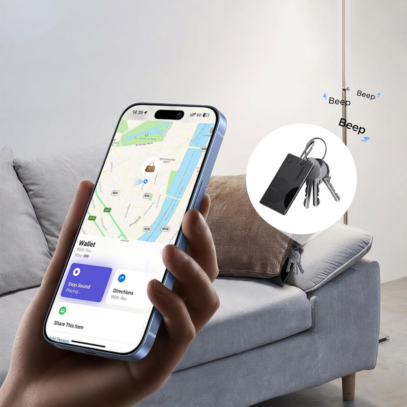 Localizator, smart tracker iOS, Apple Find My Ugreen, 75121