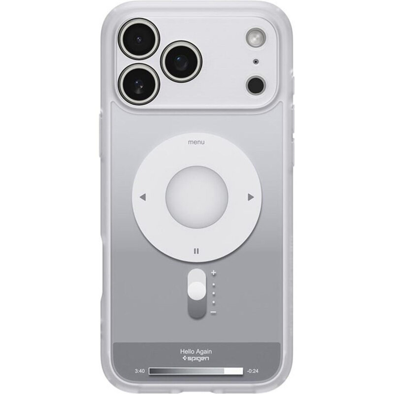 Husa iPhone 17 Pro Max Spigen Ultra Hybrid Classic MagSafe, argintiu