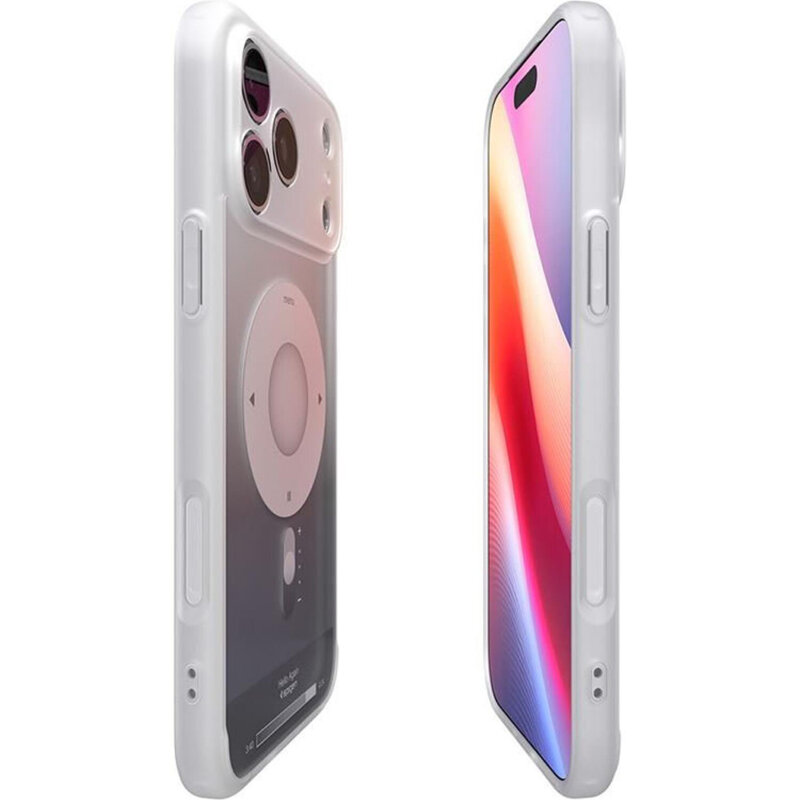 Husa iPhone 17 Pro Max Spigen Ultra Hybrid Classic MagSafe, argintiu