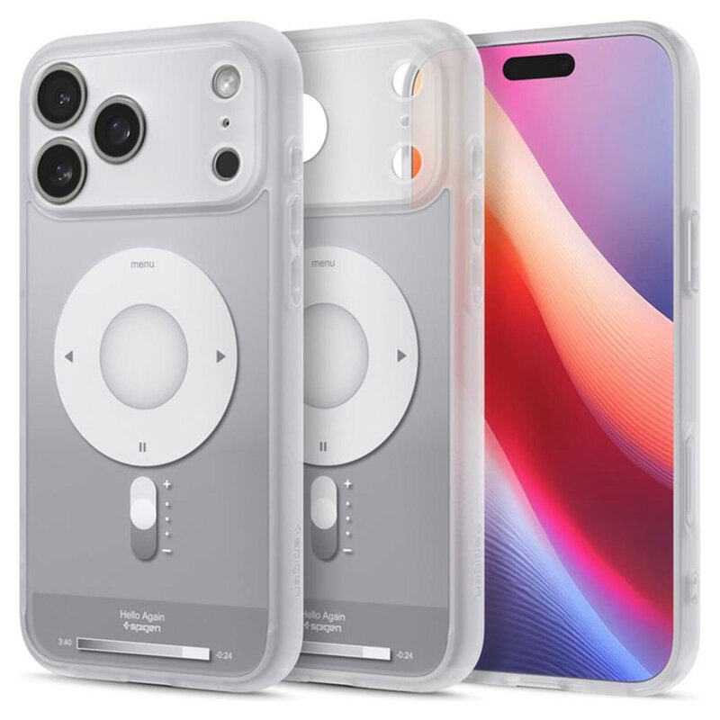 Husa iPhone 17 Pro Spigen Ultra Hybrid Classic MagSafe, alb