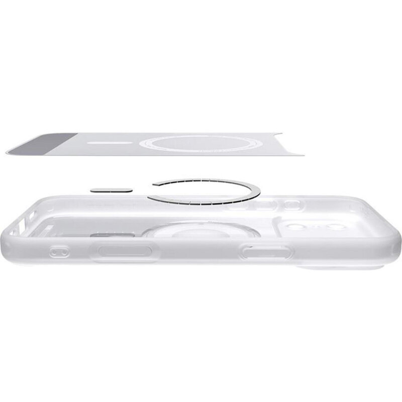 Husa iPhone 17 Pro Spigen Ultra Hybrid Classic MagSafe, alb