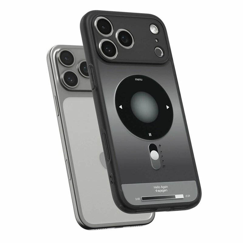 Husa iPhone 17 Pro Spigen Ultra Hybrid Classic MagSafe, negru