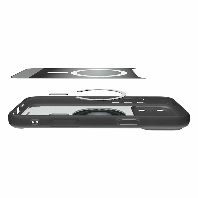 Husa iPhone 17 Pro Spigen Ultra Hybrid Classic MagSafe, negru