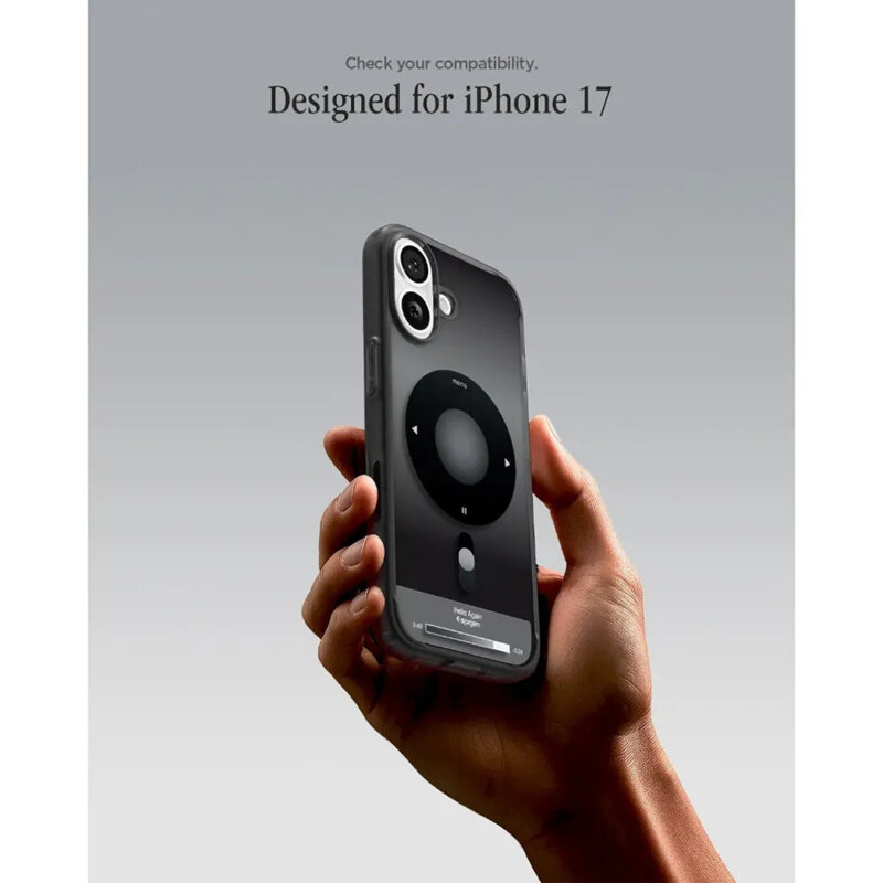 Husa iPhone 17 Spigen Ultra Hybrid Classic MagSafe, negru