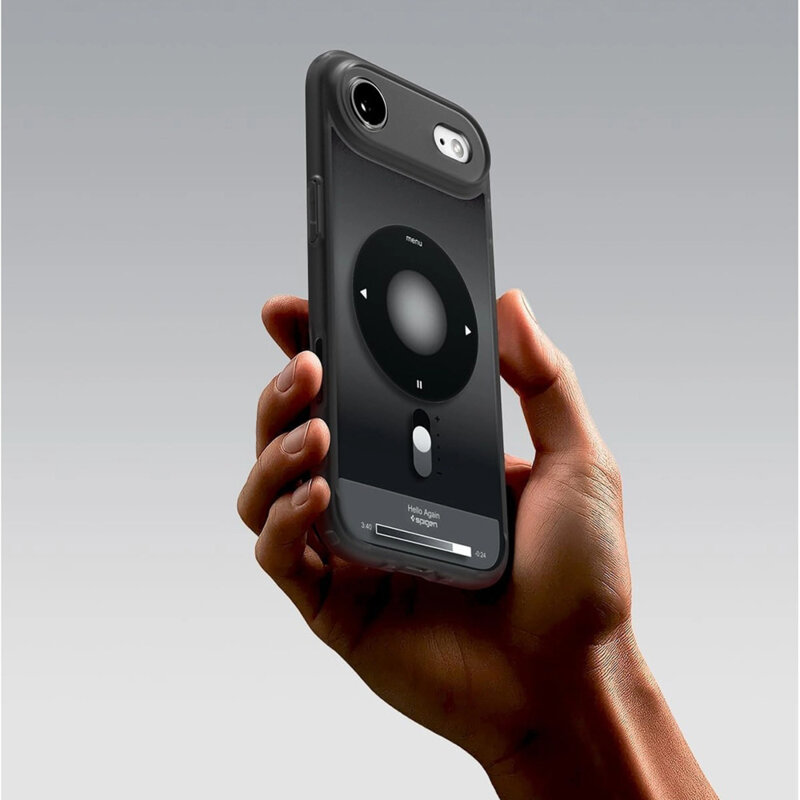 Husa iPhone 17 Air Spigen Ultra Hybrid Classic MagSafe, negru