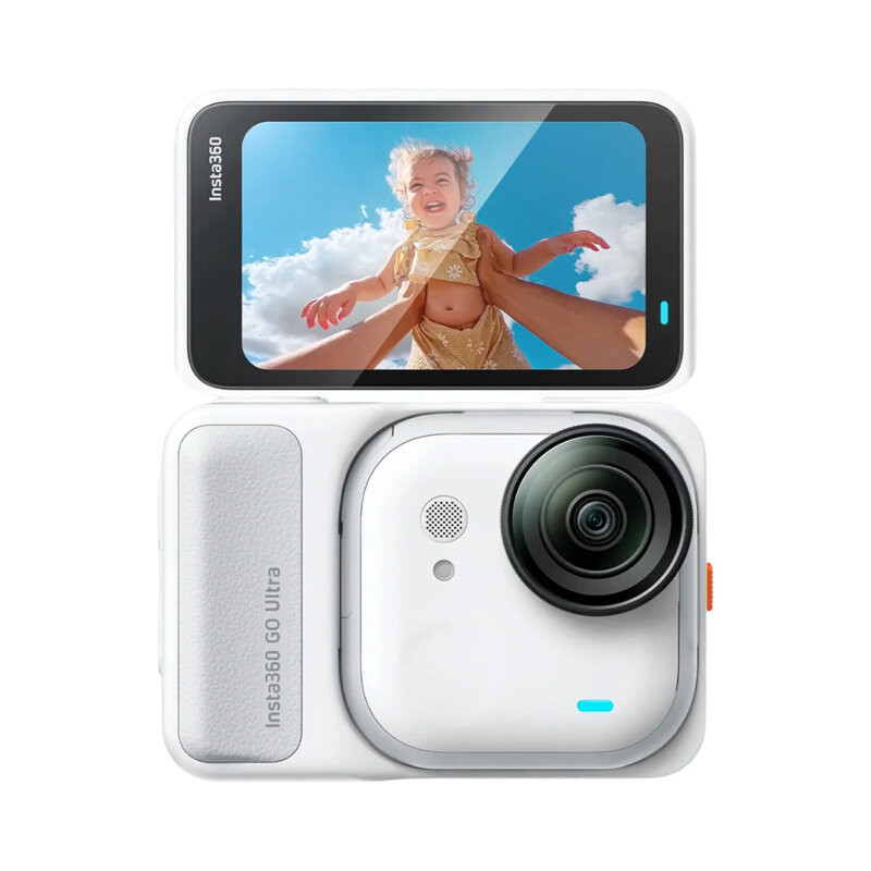 [Pachet 2x] Folie sticla Back Screen Insta360 Go Ultra Spigen Glas.tR Slim (AGL11171) , transparent