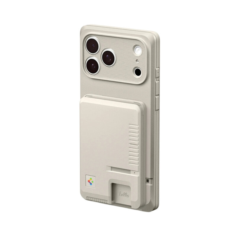 Portofel magnetic retro Spigen Classic LS, bej, AFA10949