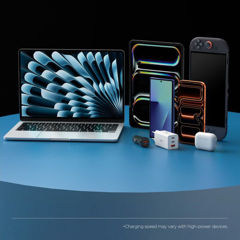 Cablu Type-C Fast Charging Spigen, 100W, 1m, alb, EB10010CCA