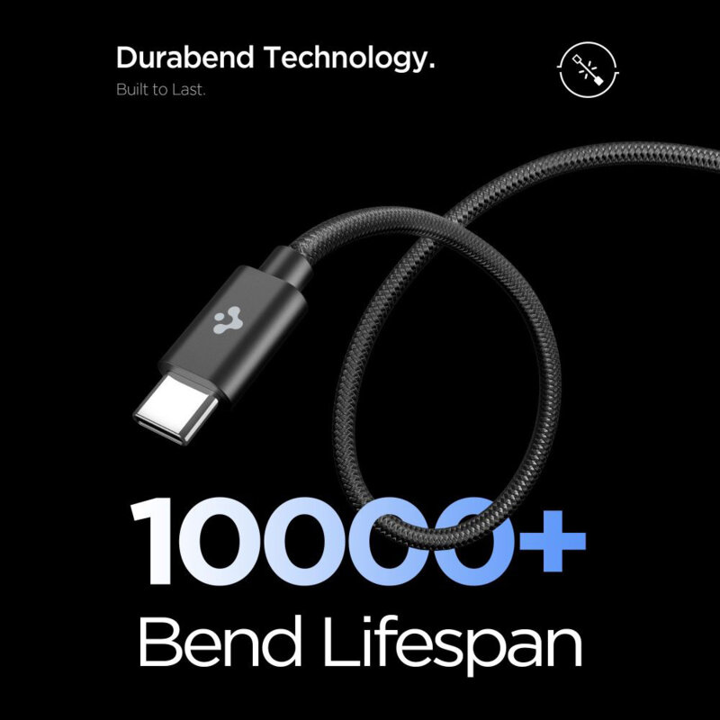 Incarcator Type-C Fast Charge Spigen, 45W, negru, ACH09474