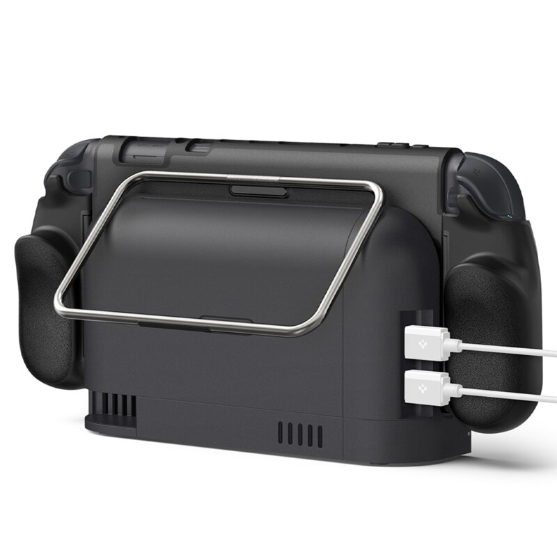 Husa, carcasa Nintendo Switch 2 Spigen Dual Grip Pro, negru