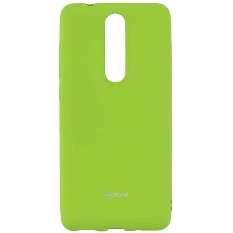 Husa Nokia 5.1 2018 Roar Colorful Jelly Case - Verde Mat