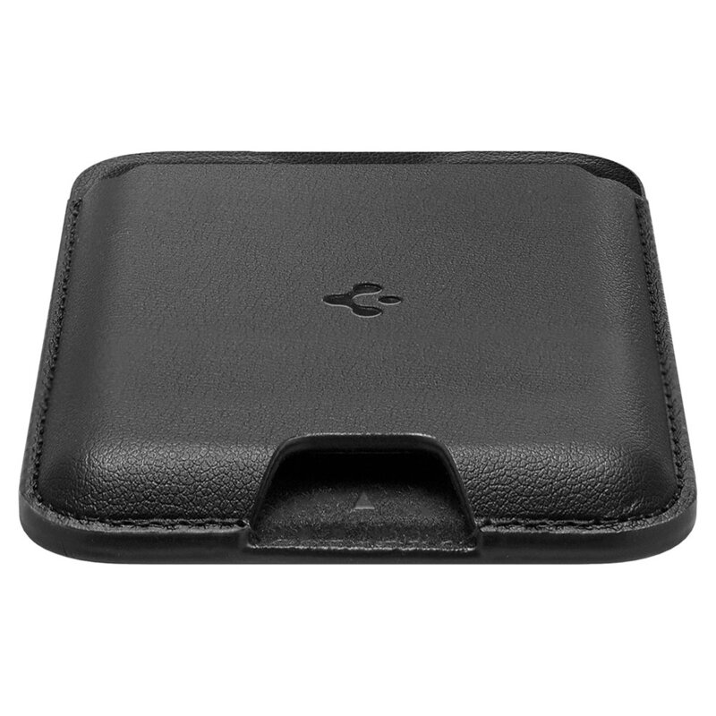 Portofel magnetic pentru telefon Spigen, negru/portocaliu, AFA11337