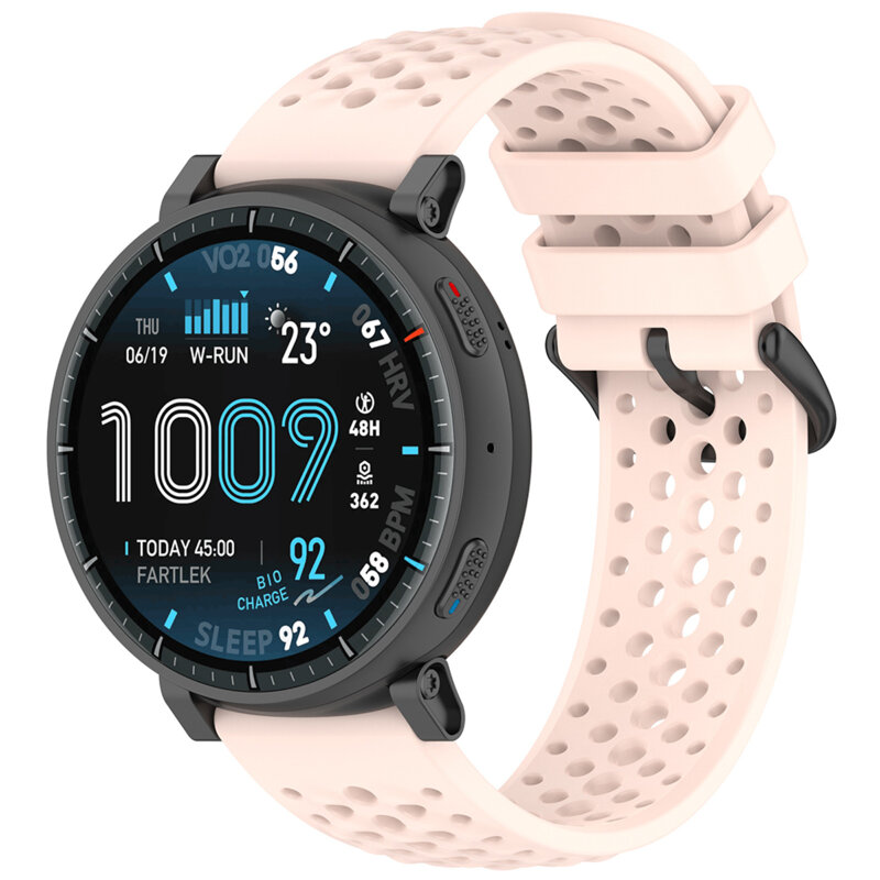 Curea Fossil Gen 5 22mm Techsuit, roz, W083