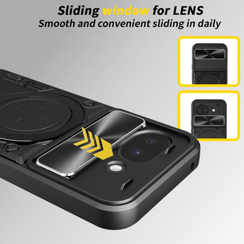 Husa Google Pixel 10a Techsuit CamGuard Pro, negru