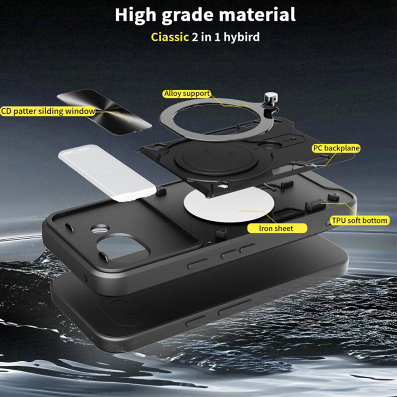 Husa Google Pixel 10a Techsuit CamGuard Pro, negru