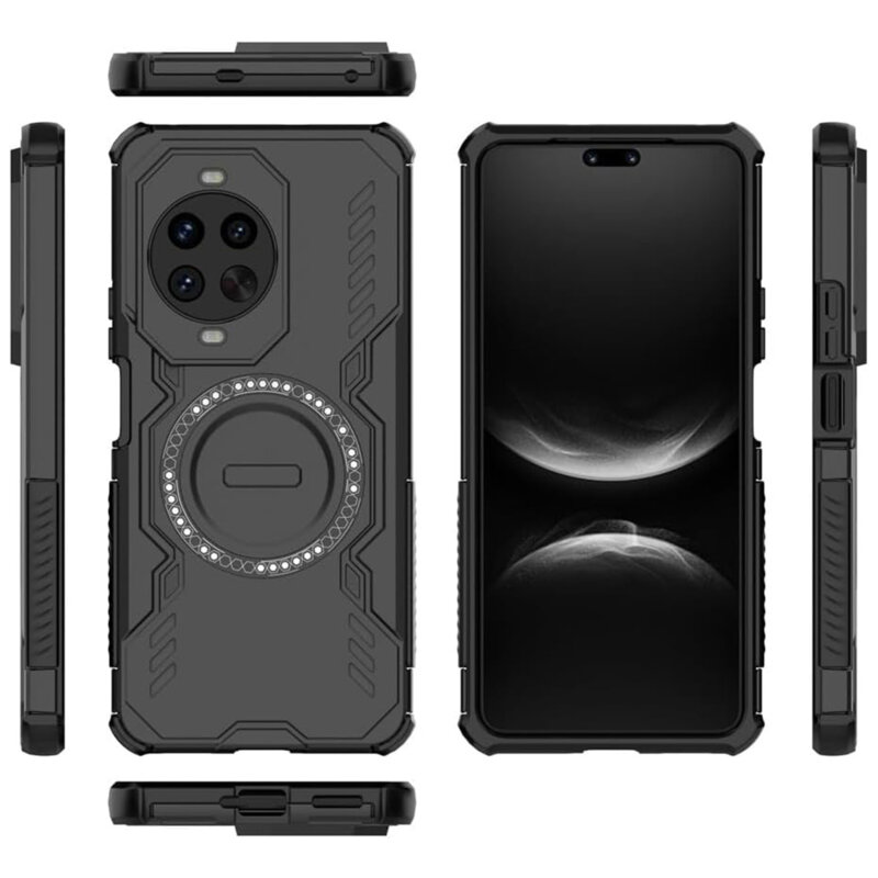 Husa Huawei nova 14 Pro Techsuit ArmorMag Case, negru