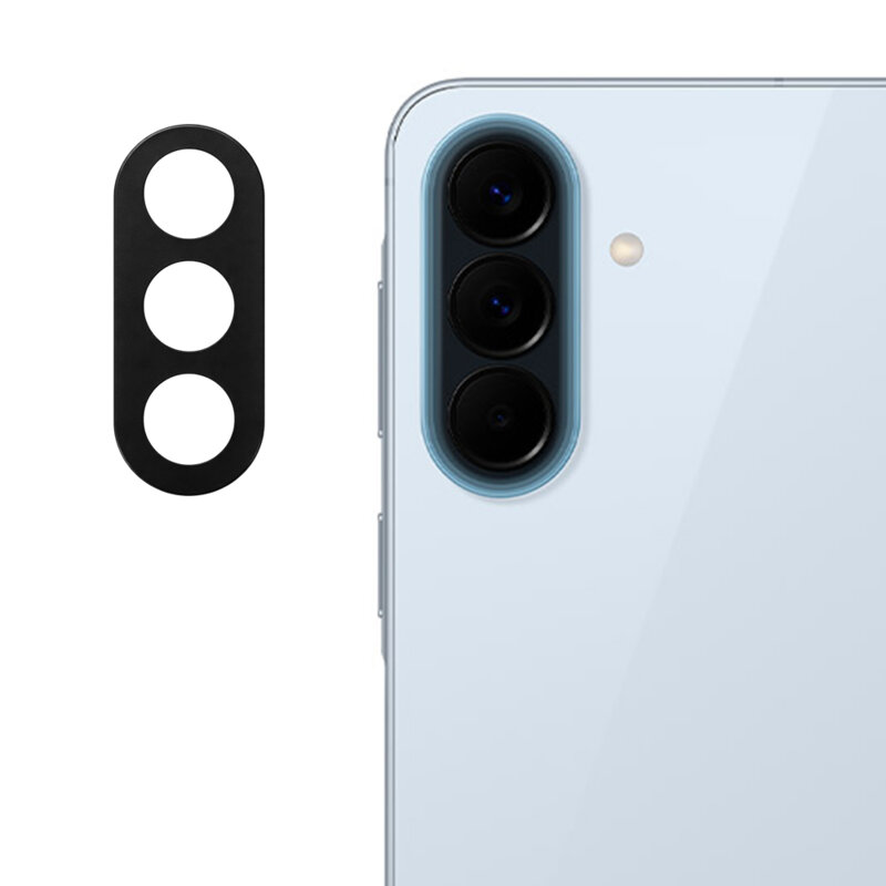 Folie camera Samsung Galaxy A57 5G Techsuit Full Glass, negru