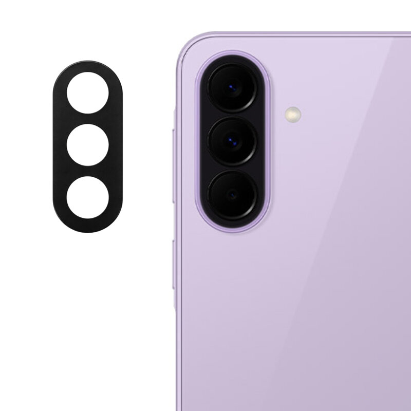 Folie camera Samsung Galaxy A37 5G Techsuit Full Glass, negru