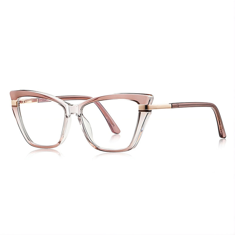 Ochelari antireflex dama pentru calculator Techsuit, maro, 2271