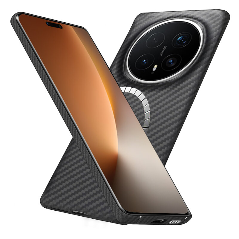 Husa Honor Magic8 Pro Techsuit Aramid Fiber MagSafe, negru