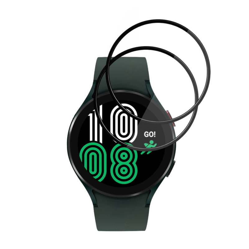[Pachet 2x] Folie Samsung Galaxy Watch4 44mm Techsuit Nano Flex, negru