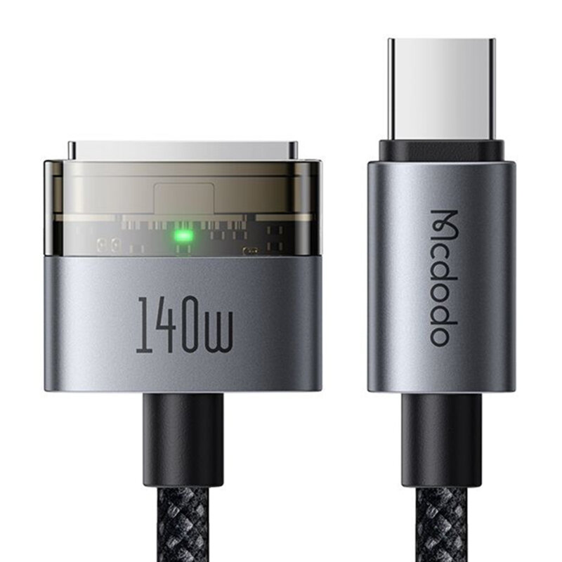 Cablu magnetic USB-C la MagSafe 3, 140W, Mcdodo, 2m, CA-2070
