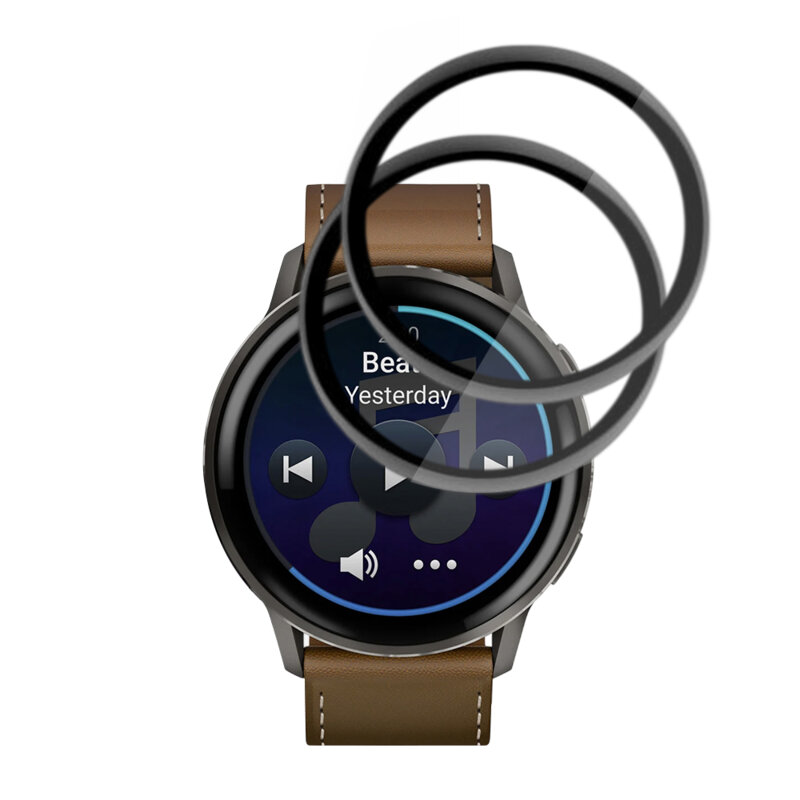 [Pachet 2x] Folie Garmin Venu 4 45mm Techsuit Nano Flex, negru