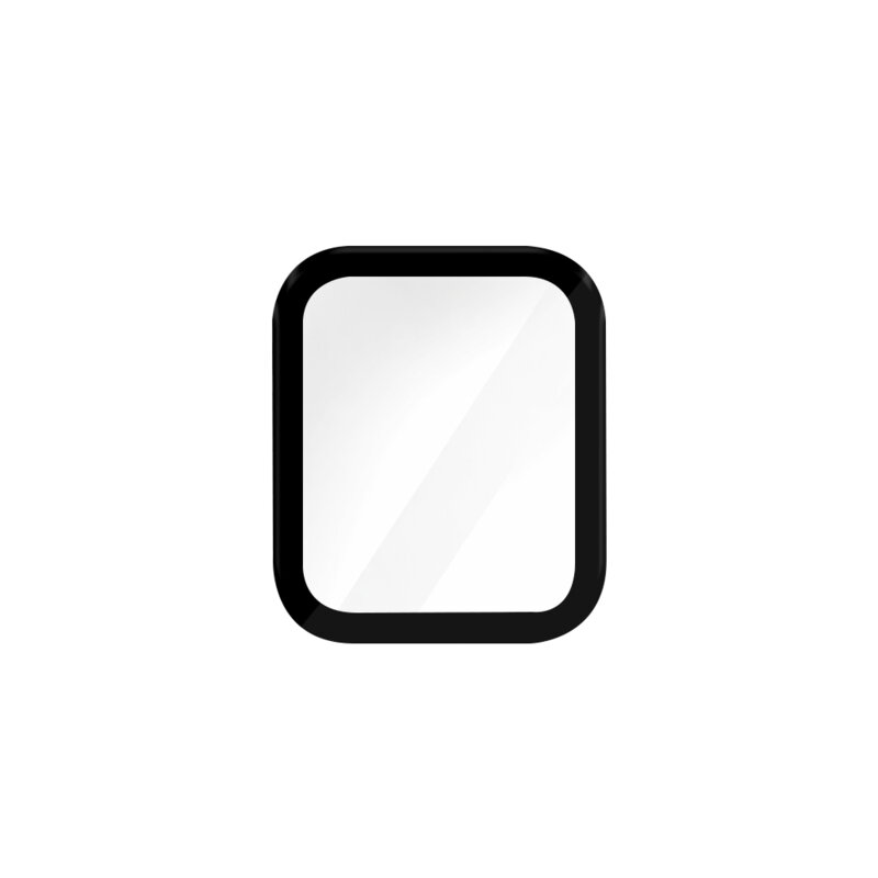 [Pachet 2x] Folie Apple Watch SE 3 44mm Techsuit Nano Flex, negru