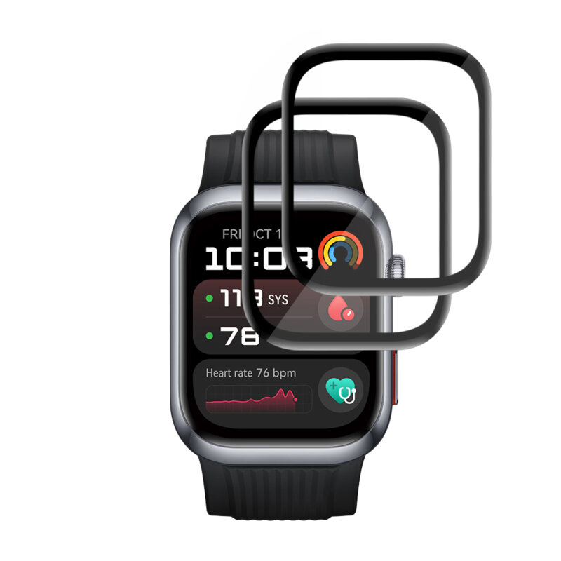 [Pachet 2x] Folie Huawei Watch D2 Techsuit Nano Flex, negru