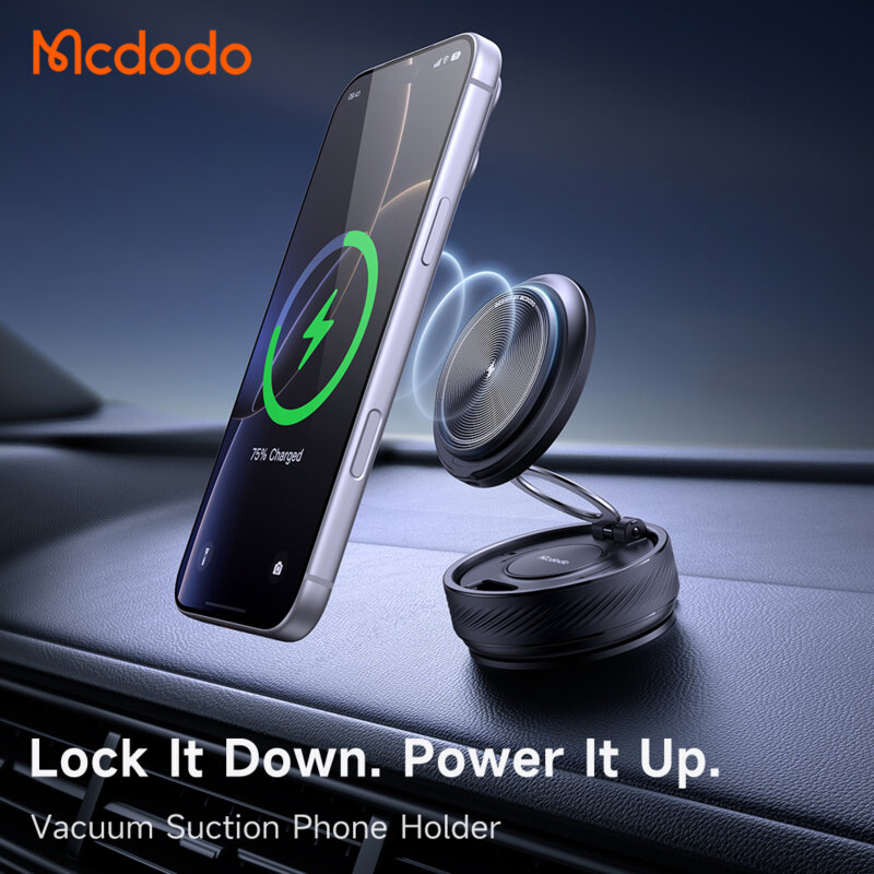 Suport auto cu incarcare wireless 15W Mcdodo CH-8610, negru