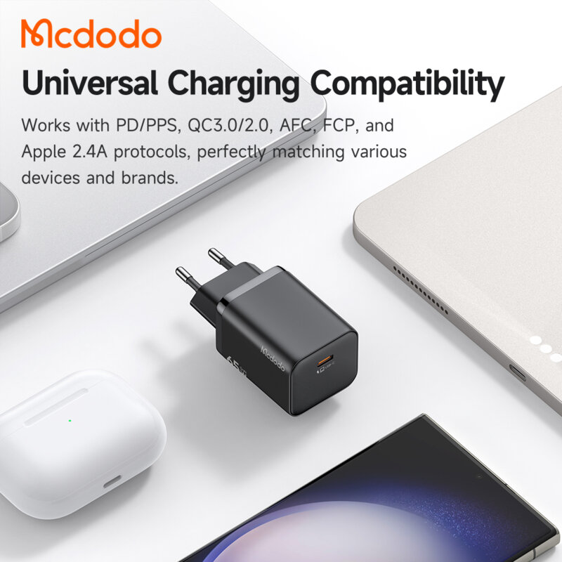 Incarcator priza GaN 65W, Mcdodo Ultimate Mini Series, CH-0850