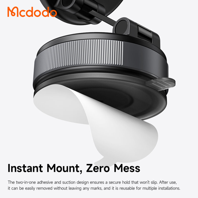Suport auto pliabil pentru telefon, Mcdodo, negru, CM-8540
