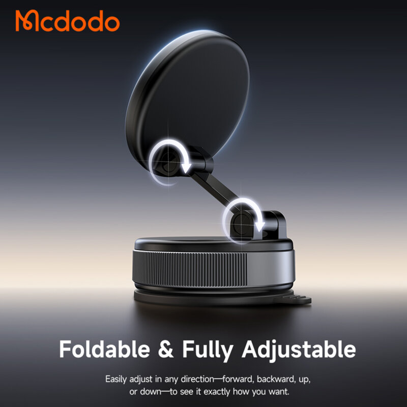 Suport auto pliabil pentru telefon, Mcdodo, negru, CM-8540