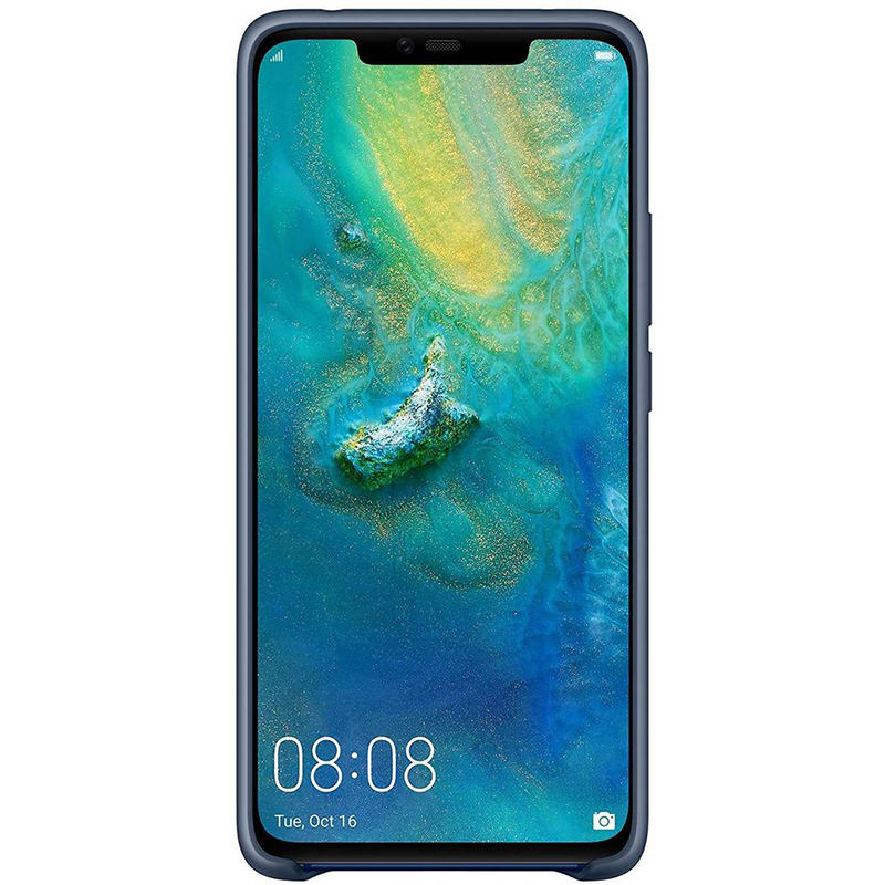 Husa Originala Huawei Mate 20 Pro Silicon Cover - Albastru