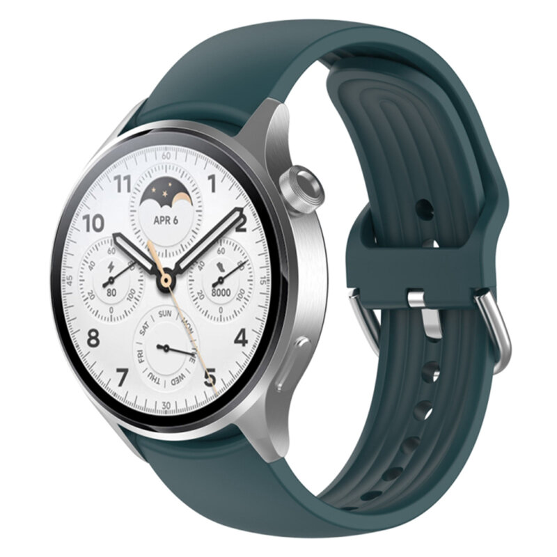 Curea Huawei Watch GT 4 46mm Techsuit, verde, W003